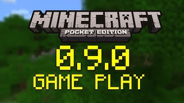 Minecraft PE 0.9.0 OFFICIAL GAME PLAY BY THE DEVS