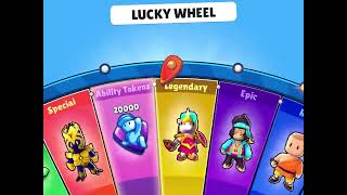 Day 8 of spinning a stumble guys lucky wheel.