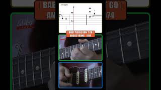 | Baby please don´t go | Angus Young ‧ 1974 | w/TABS