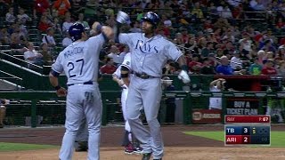 Tb Beckham Tees Off, Puts Rays On Top In 5Th
