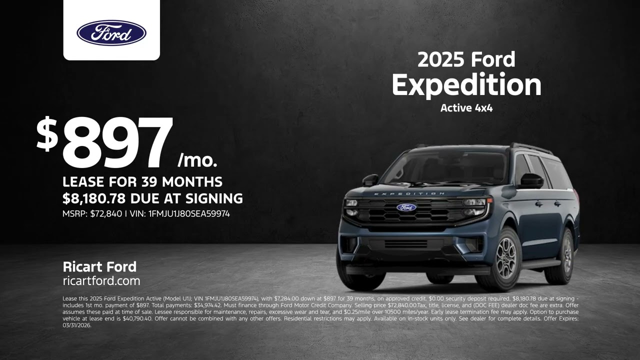 Ford Expedition 01/13/2026 6758552
