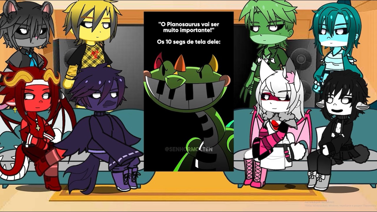 😈𝑵𝒊𝒈𝒉𝒕𝒎𝒂𝒓𝒆 𝑪𝒓𝒊𝒕𝒕𝒆𝒓𝒔😈 react to Themselves/Memes/TikToks || Poppy Playtime Chapter 4 ||💀