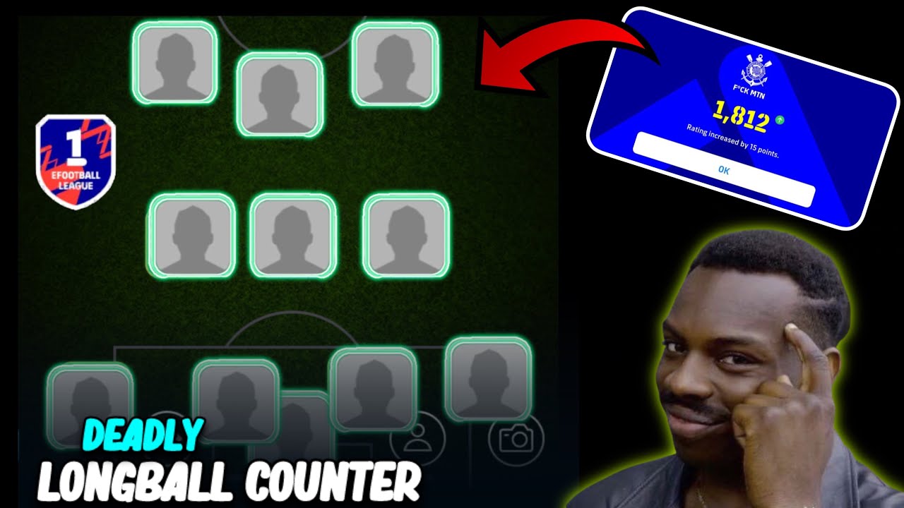 Смертельно опасная 🤩🔥 схема 4-3-3 для контратаки на длинные дистанции снова в деле!