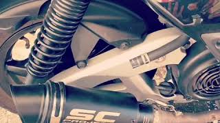 Escape SC project Yamaha cygnus X 125