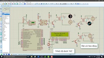 Mô phỏng cảm biến DS18B20 ứng dụng trong máy ấp trứng | Proteus 8
