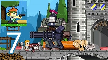 Dan The Man - Gameplay Walkthrough Part 7 - Stage 8: Levels 3 - Boss Fight (iOS, Android)