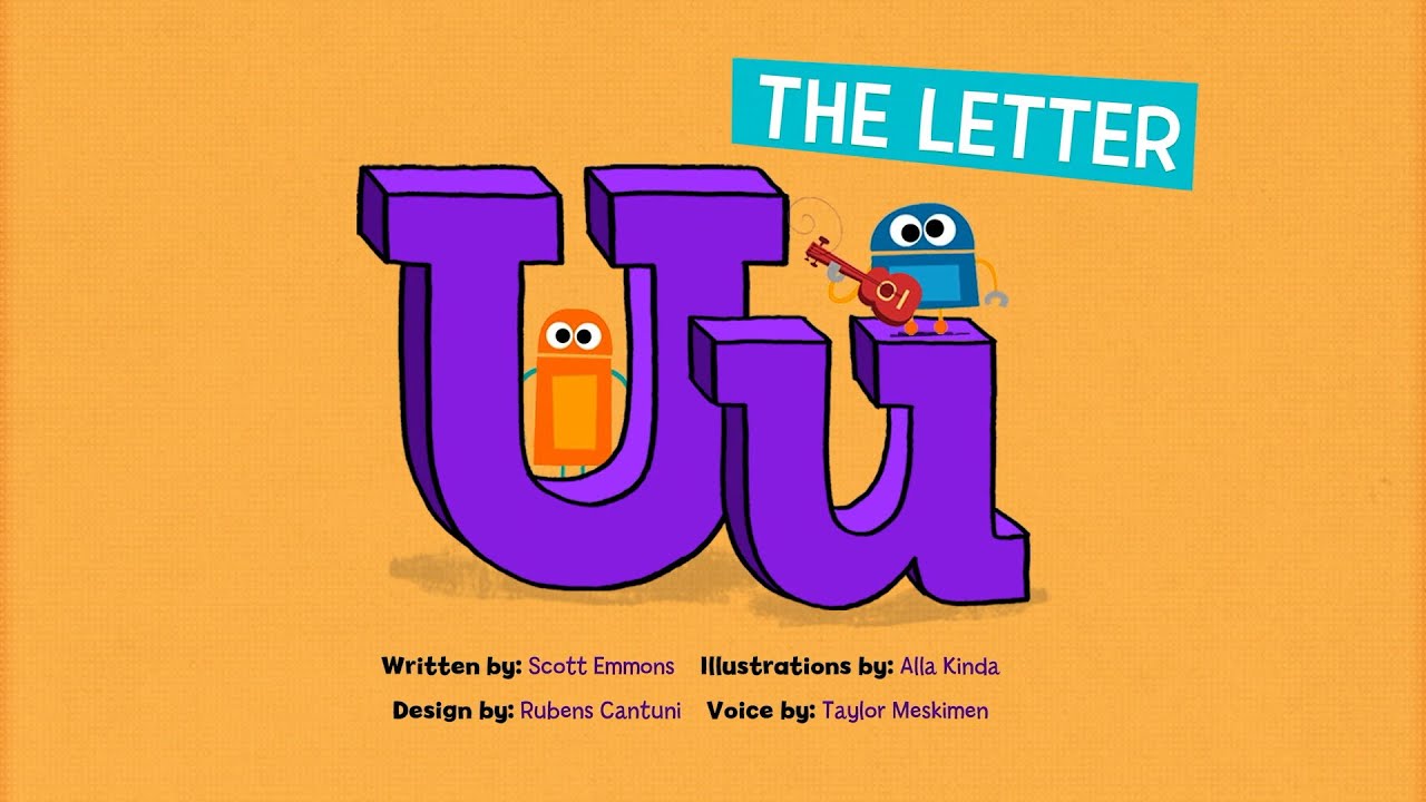 The Letter U (Read-Along) | StoryBots - YouTube