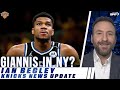 Ian Begley on Giannis Antetokounmpo's interest in the Knicks