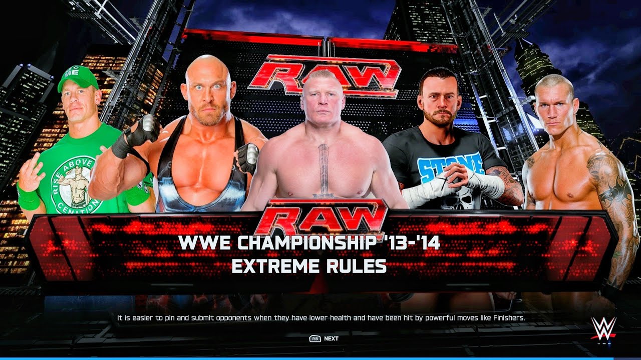 Lesnar Vs Punk Vs Cena Vs Orton Vs Ryback - WWE Tittle FATAL 5-Way Match | WWE 2k25 