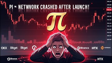 Pi Network CRASHED After Launch! 😱 What Went Wrong? Future Price Predictions! #crypto #pi #picoin