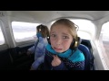 Two little girls experience Zero G's for the first time