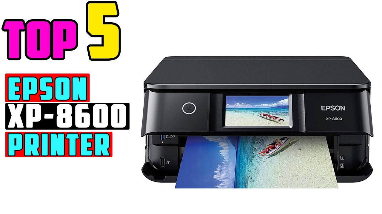 TOP 5 Epson XP 8600 Printer Review 2026