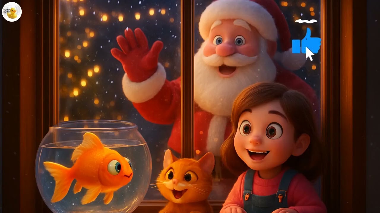 Il Pesciolino di Babbo Natale | ninna nanna di natale per bambini dolce e rilassante