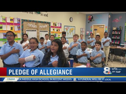 Hillsborough Academy of Math and Science Pledge of Allegiance