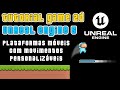 UNREAL ENGINE 5 - PIXEL ART GAME 2D / PLATAFORMAS MÓVEIS COM MOVIMENTOS PERSONALIZÁVEIS