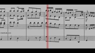 BWV 592 - Organ Concerto in G Major (Scrolling)