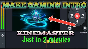 How make gaming intro for youtube. Kinemaster tutorial ||Just in 2 minutes. 😎😎 Part-1-Lighting intro