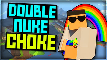 CHOKING a DOUBLE NUKE in SKYTEMPLE? | krunker.io