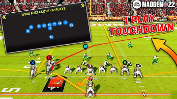 INSANE PASS / RUN SCHEME! THIS PLAY IS UNSTOPPABLE! THE BEST OFFENSE! MADDEN 22 GAMEPLAY