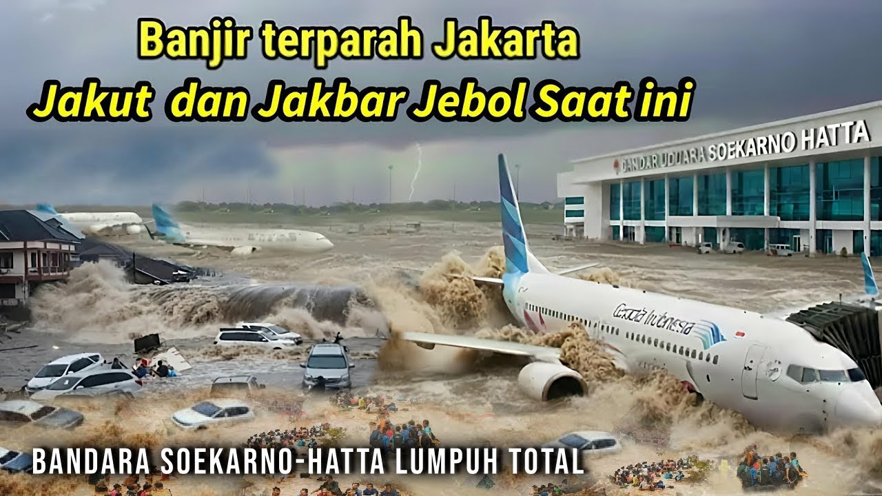 WARGA JAKARTA GEMPAR❗15-01-2026 TANGGUL JAKBAR DAN JAKUT JEBOL, BANJIR BESAR DI PIK DAN BANDARA