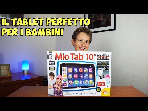 MIO TAB 10 LISCIANI il tablet perfetto per i bambini 