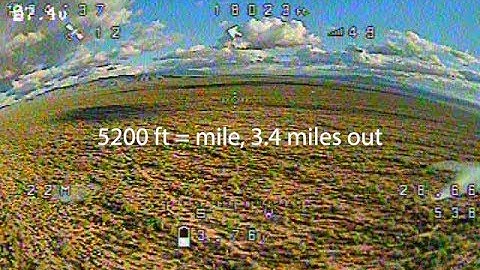 DVR range test 7inch SourceOne with 2507 FPVAF motors and 4400mah 5S