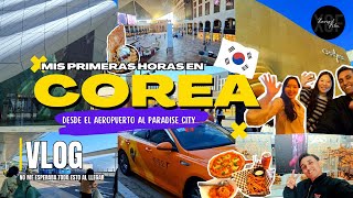 Primeras horas en COREA 🤩🇰🇷 Vamos del Aeropuerto de Incheon al Paradise City + Comidas y Bingsu🍨