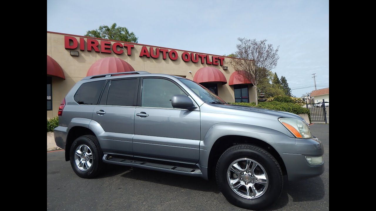 2004 Lexus GX470 4X4 SUV video overview and video walk around YouTube