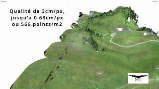 Lidar Pour Mensuration Dépaisseur De Neige Tiercot Drone