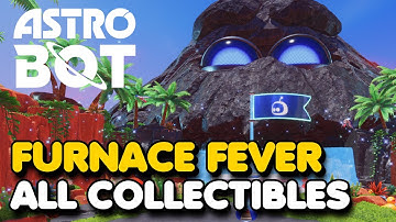 Astro Bot - Furnace Fever 100% Walkthrough (All Bots & Puzzle Pieces)