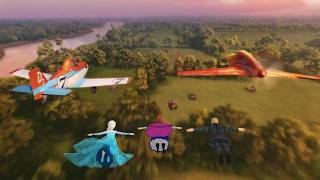 Disney & Others meets Planes - Flight With Ishani(Update)