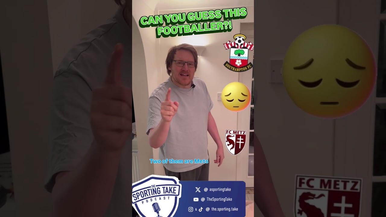 CAN YOU GUESS THIS FOOTBALLER?! 