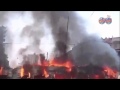 الاخوان يشعلون النيران فى" ترام