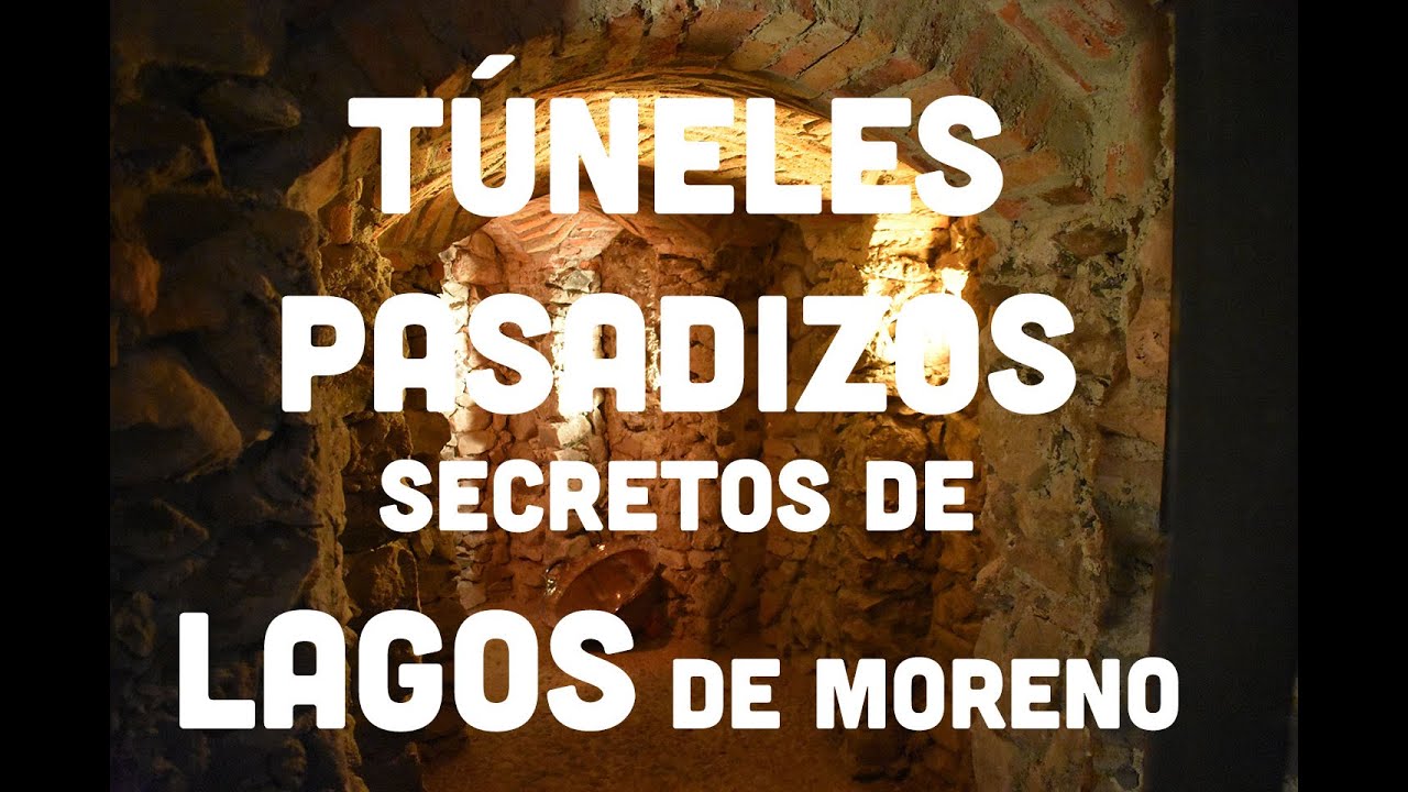 Pasadizos / TÚNELES SECRETOS de Lagos de Moreno, Jalisco, México. Pueblo Mágico.