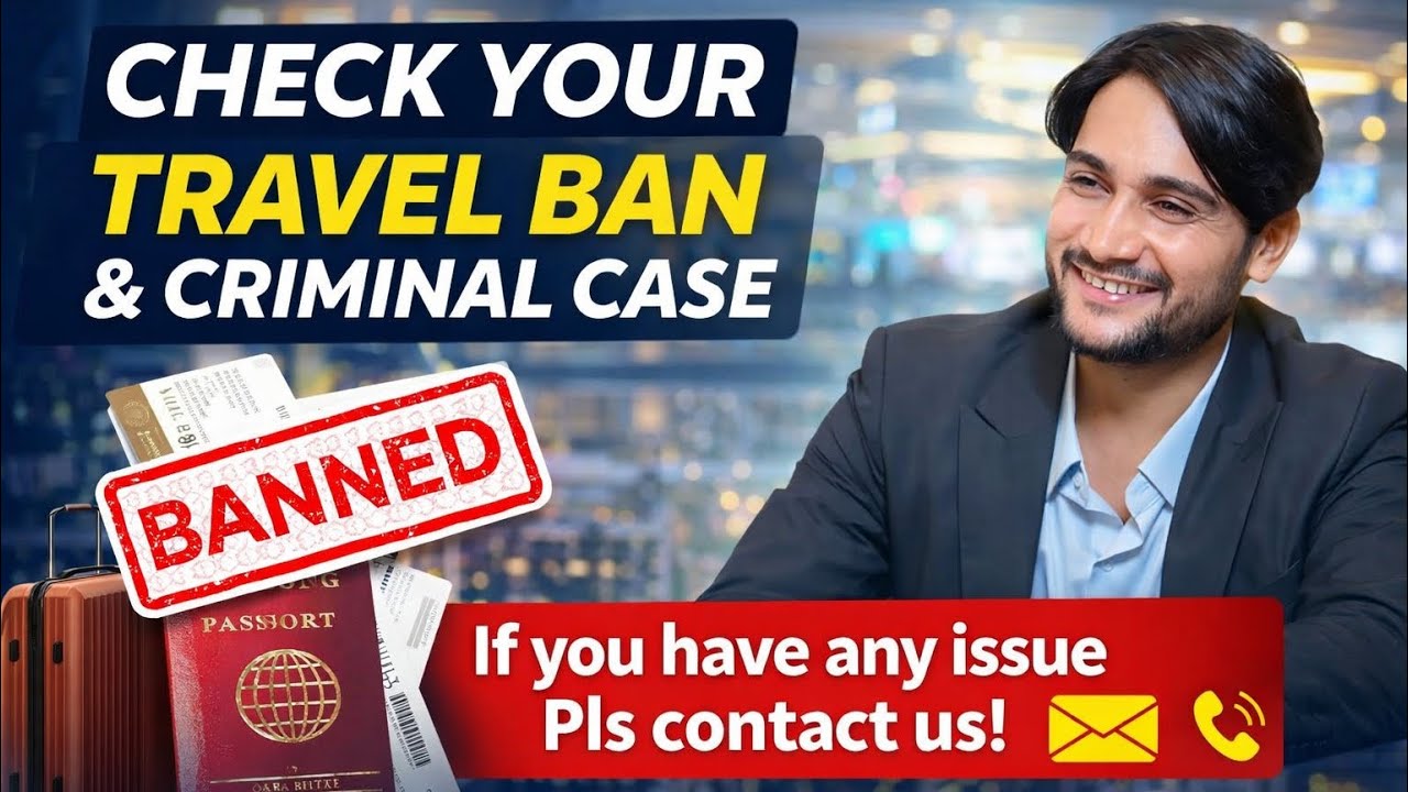 How to check if you have A Travel ban in the UAE 