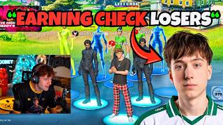 Clix & Peterbot Go TOXIC After Losing to Zero Build Pros...💀