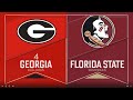 2019 NCAA Athens Regional Game 4: Georgia vs Florida State Full Highlights