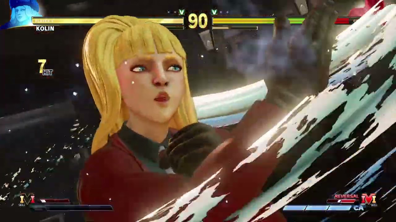 STREET FIGHTER V Kolin vs ED