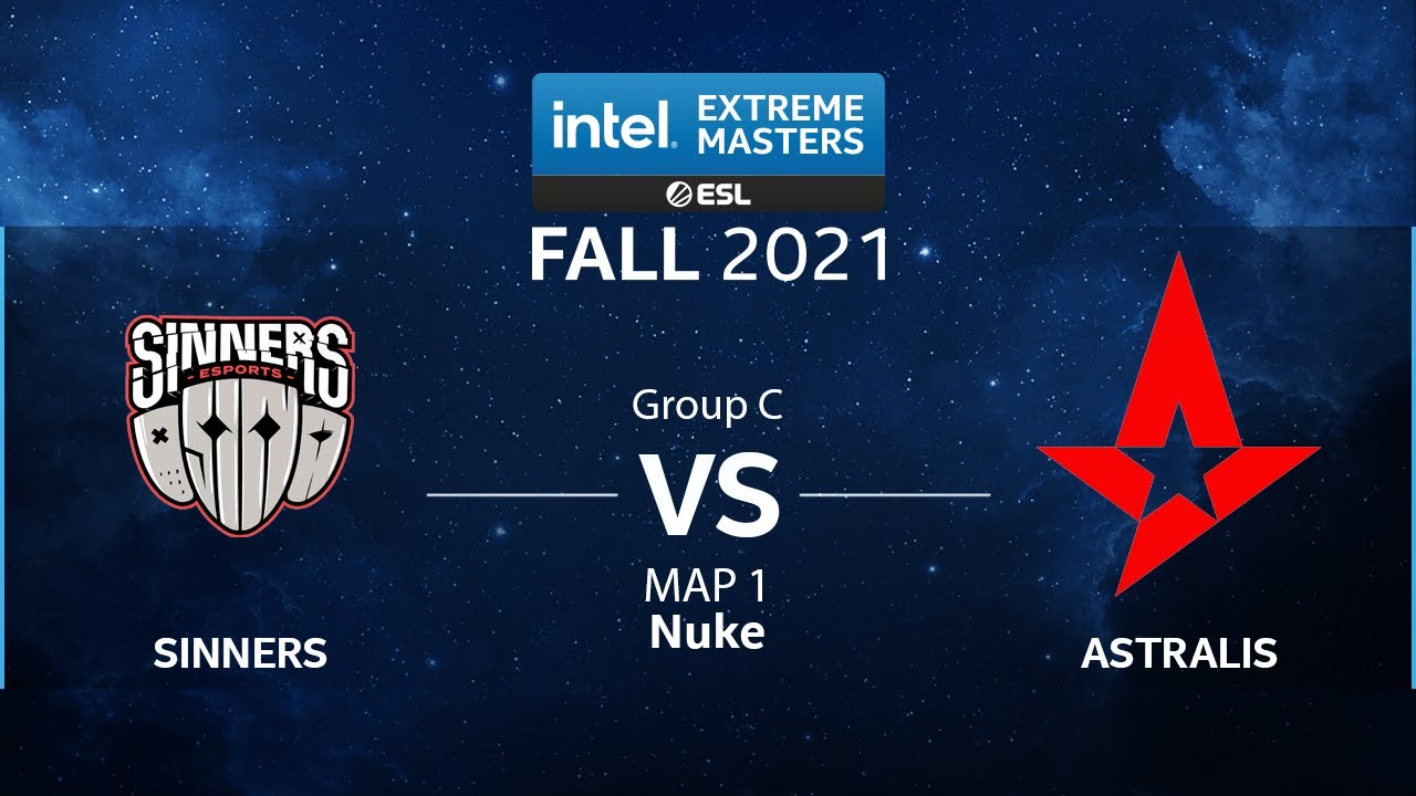 CS:GO - SINNERS vs. Astralis [Nuke] Map 1 - IEM Fall 2021 - Group C - EU