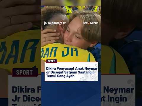 Dikira Penyusup! Anak Neymar Jr Dicegat Satpam Saat Ingin Temui Sang Ayah