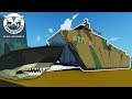 We Tried to Capture the Megalodon with an Amphibious Craft! - Stormworks Multiplayer Survival