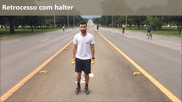 Retrocesso com halter