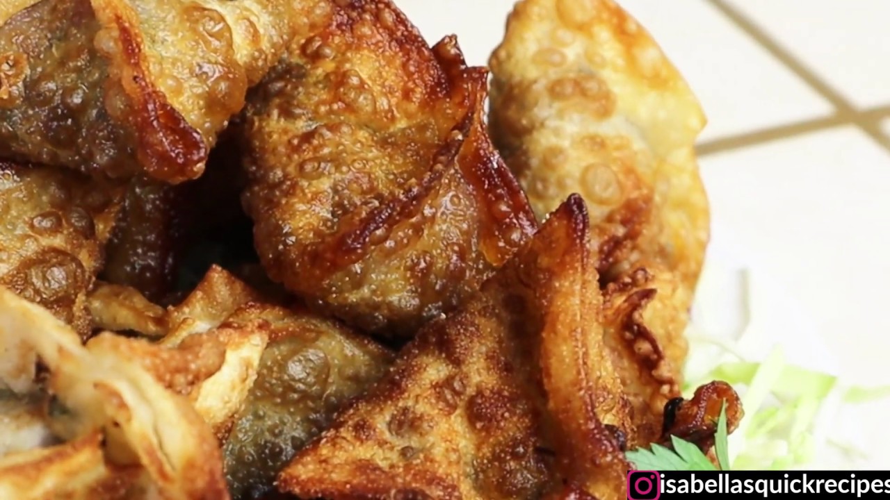 Beef Wontons  | Quick & Easy || Appetizer ideas