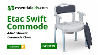 Etac Swift 4-In-1 Shower Commode Chair | EA13179 - Multi-purpose chair