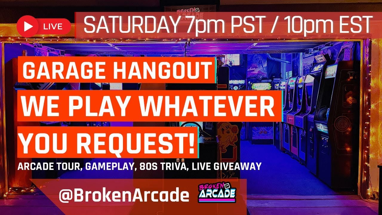 We Play Whatever Game You Request! | Broken Arcade LIVE