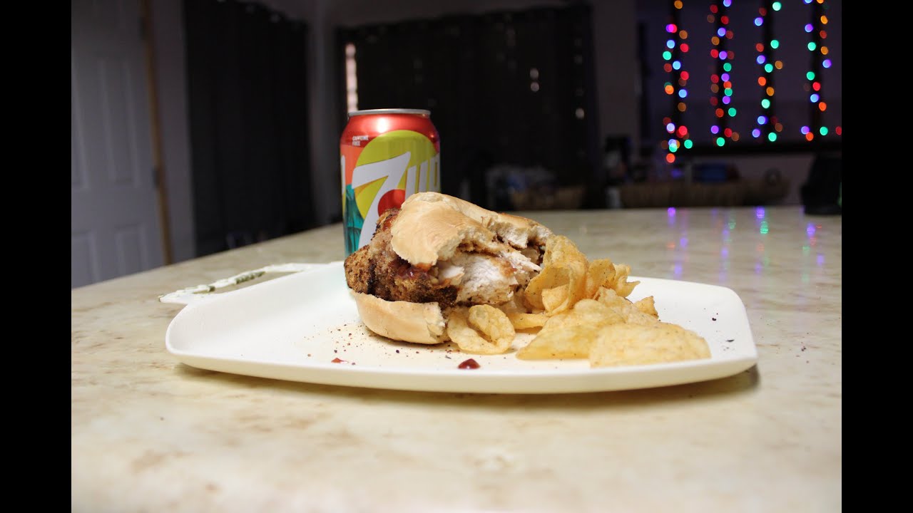 Chicken Bagel Sandwich