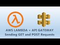 AWS API Gateway Passing Data to AWS Lambda | GET Request Query Parameters | POST Request Parameters