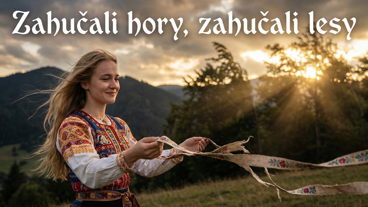 Zahučali hory, zahučali lesy 🌲 Slovenská ľudovka 🩵 SpievAI Srdcom