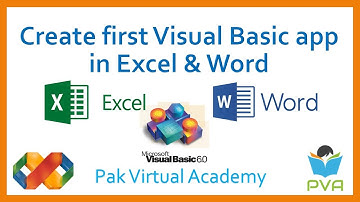 3 - Create first Visual Basic app in Excel & Word (English)