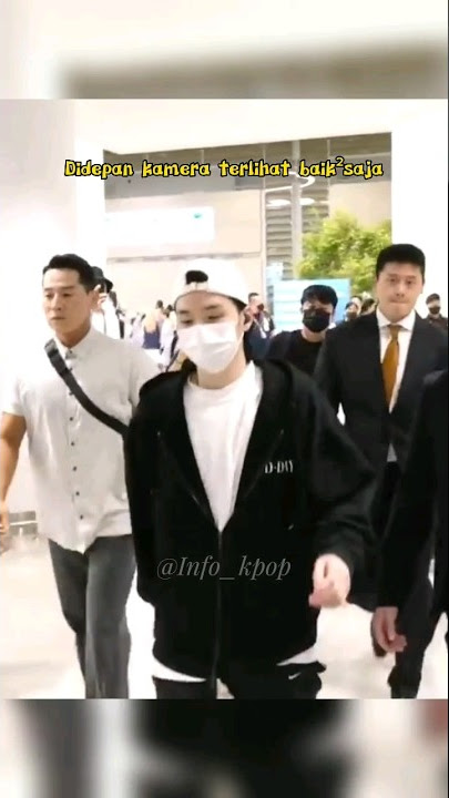 Ketika batuknya Yoongi kambuh lagi π’ #suga #yoongi #bts #incheon